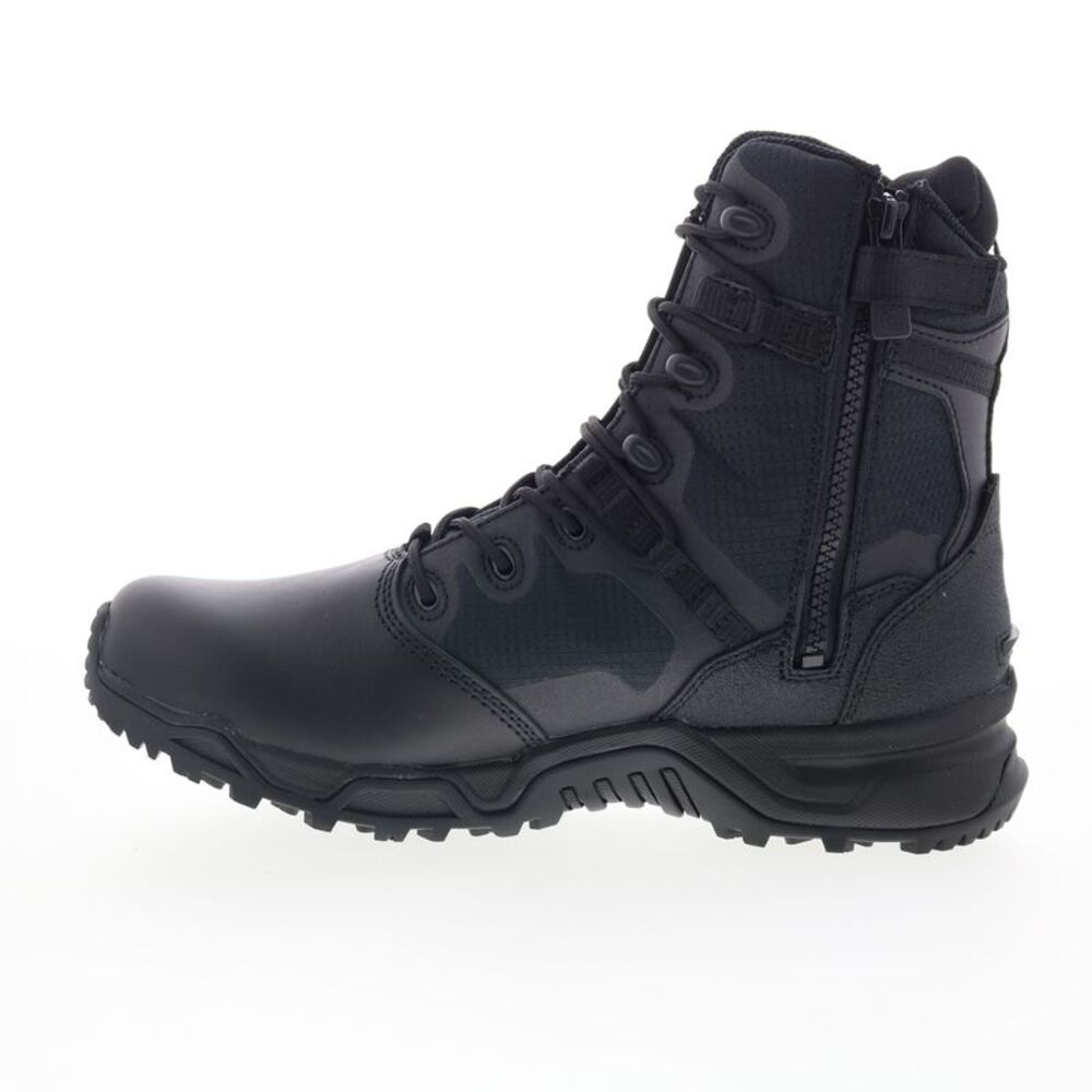 Original Swat Mens Alpha Fury 8" Polishable Toe Side-Zip EN Black Boots (NWT) - Picture 5 of 7